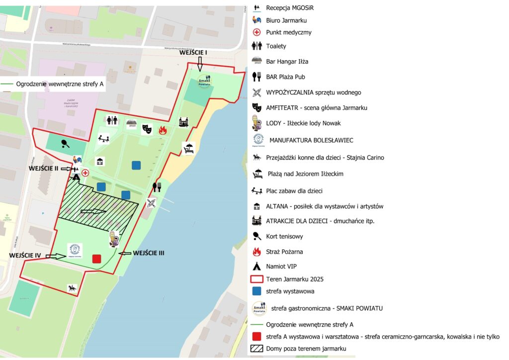 Mapa Jarmarku 2025