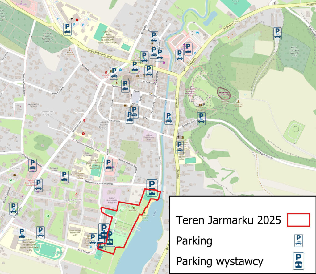 Lokalizacja parkingów